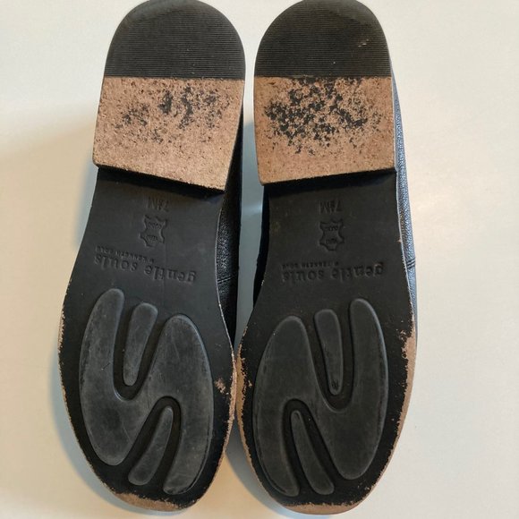 Gentle Souls Essex black leather slip-on Women's size 7.5 - Picture 7 of 11